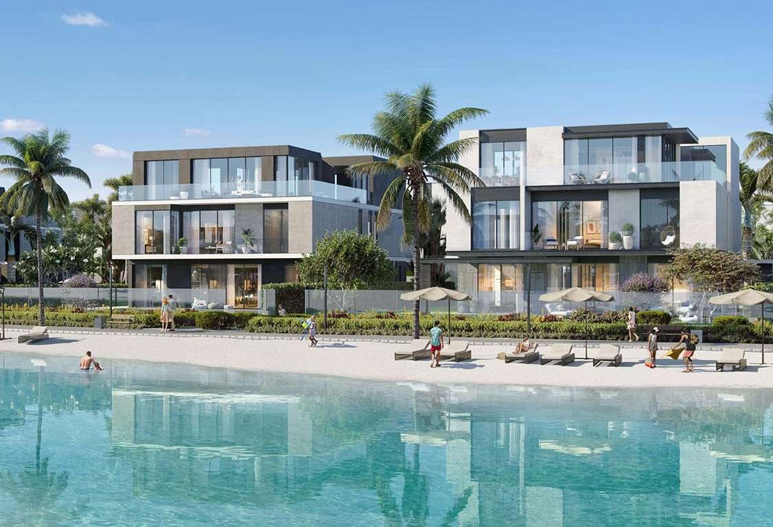 The Lakeshore lagoon villa rendering